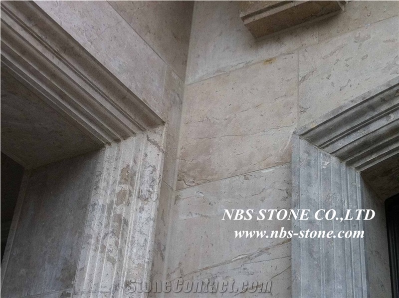 Grey Limestone for Wall for European Villa Tiles & Slabs