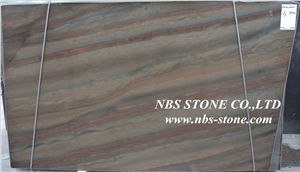 Luxury Elegant Brown Quartzite Slabs, Brazil Brown Quartzite Slabs