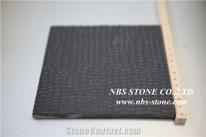 Sculptured China Black Granite Wall Relief, Black Granite Wall Reliefs