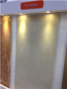 Tetra Beige Marble Slabs, Tiles