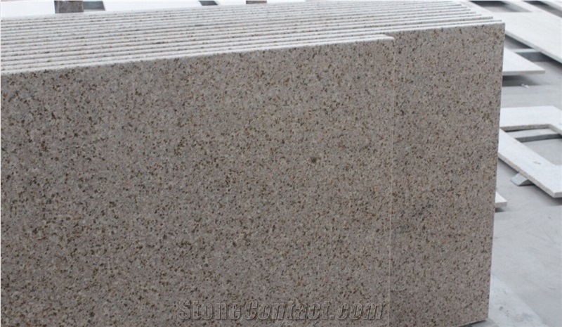 G682 Granite Kitchen Countertop,China Yellow Granite Countertop,Rusty Yellow Granite Kitchen Top
