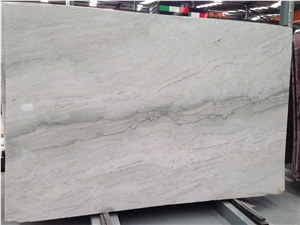 Polished Sea Pearl Quartzite Flooring Tile,Brazil White Quartzite Slabs & Tiles