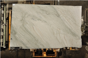 Polished Sea Pearl Quartzite Flooring Tile,Brazil White Quartzite Slabs & Tiles