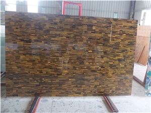 Red Tiger Eye Gem Stone Slabs & Tiles,Semi-Precious Tiger Eyes Slabs,Red Tiger Gemstone Wall Panel