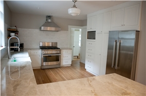 Taj Mahal Quartzite Kitchen Top,Beige Quartzite Kitchen Top