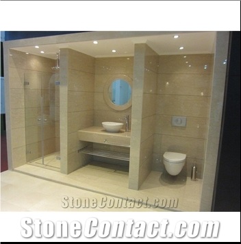 Botticino Podalia Beige Marble Flooring Tiles, Turkey Beige Marble Wall Covering Tiles