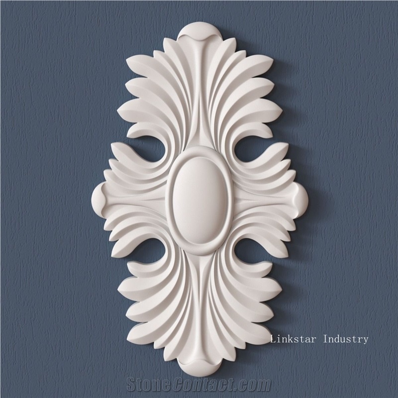 3d Decorative Stone Internal Wall Cladding Tiles, White Building & Walling
