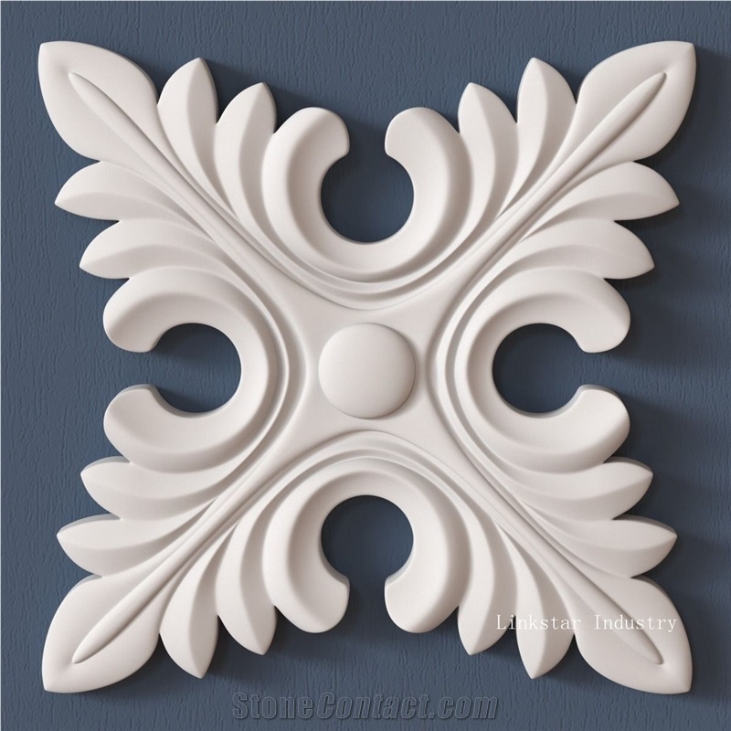3d Feature Stone Wall Cladding Materials, White Quartzite Building & Wallin