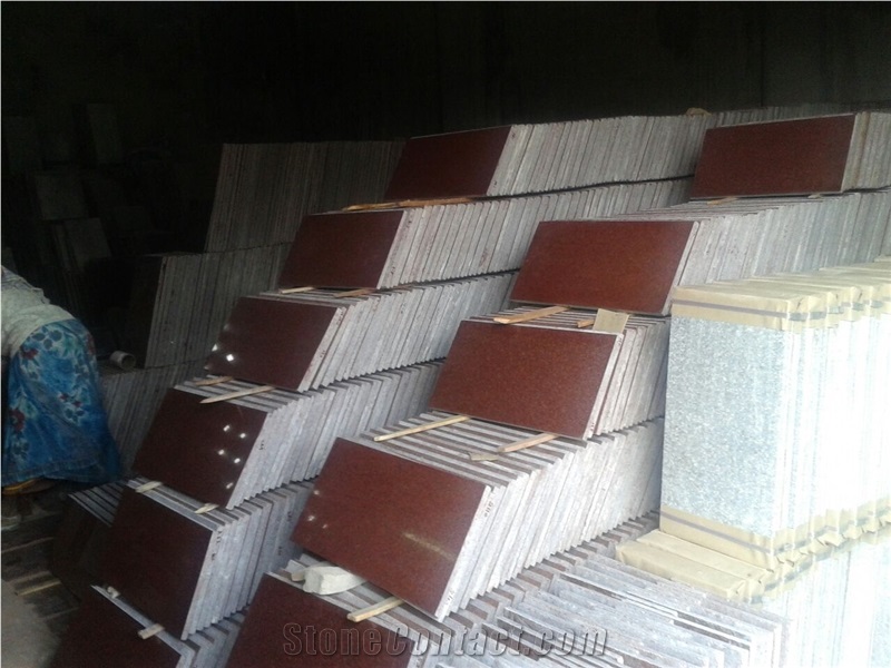 Indian Red Granite Tiles & Slabs, Ruby Red Granite Tiles & Slabs