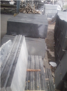 Khammam Black Granite India Steps and Risers