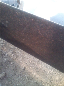 Tan Brown Granite Slabs and Tiles Original Color