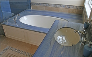 Azul Macaubas Quartzite Bathroom Tops,Vanity Tops