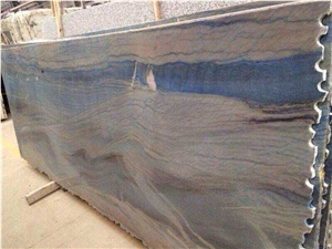Azul Macaubas Quartzite Slabs, Brazil Blue Quartzite Slabs-High Quality for Hotel Walling & Floor Tiles