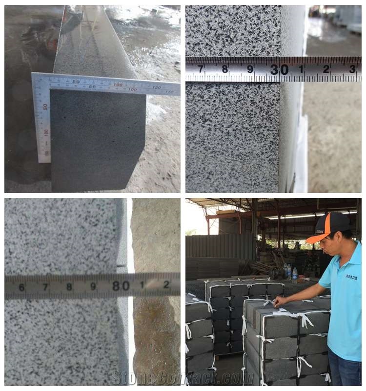 China Black Basalt Kerbstone, Hainan Basalt Black Basalt Kerbstones