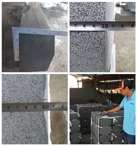 China Black Basalt Kerbstone, Hainan Basalt Black Basalt Kerbstones