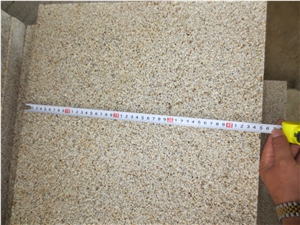 G682 Granite Slabs & Tiles / Sunset Gold / Rusty Yellow, Fine Picked Tiles, Slabs for Wall and Floor