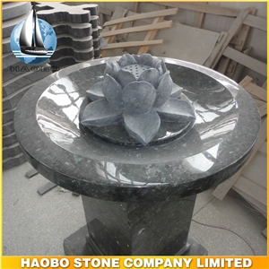 Granite Memorial Pedestal, Urn Monument