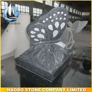Granite Memorial Pedestal, Urn Monument