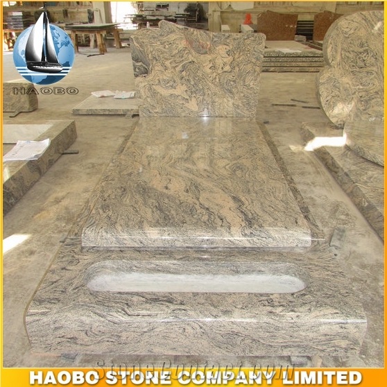 Simple Design China Juparana Grey Granite France Monument
