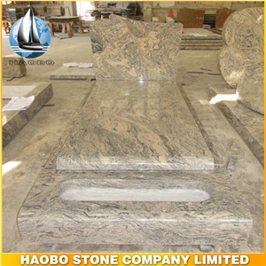 Simple Design China Juparana Grey Granite France Monument Simple Design China Juparana Grey Granite France Monument