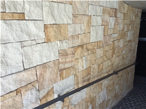 Sandstone Colonial Walling Random, Beige Sandstone for Building & Walling