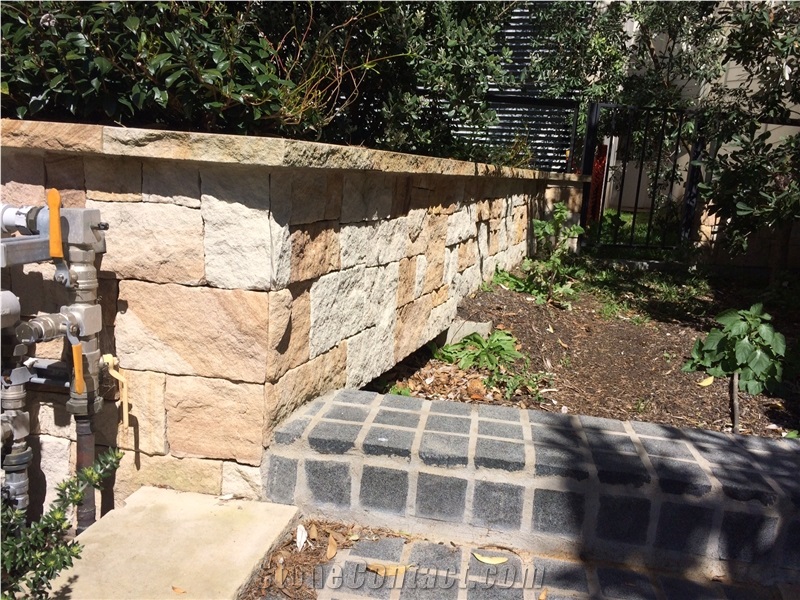 Sandstone Colonial Walling Random, Beige Sandstone for Building & Walling