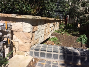 Sandstone Colonial Walling Random, Beige Sandstone for Building & Walling