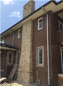 Sandstone Colonial Walling Random, Beige Sandstone for Building & Walling