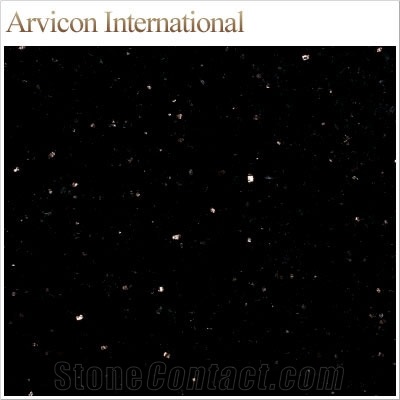 Black Galaxy Granite Slabs & Tiles