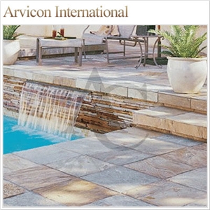 Indian Autumn Slate Tiles & Slabs, Brown Slate Tiles & Slabs, Covering Tiles