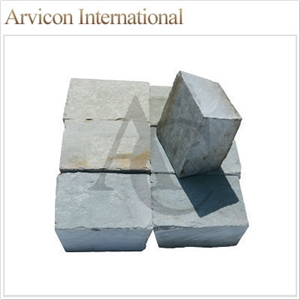 Kota Blue Limestone Cube Stone & Pavers, Blue Limestone Paving Sets