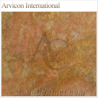 Kund Multi Slate Tiles & Slabs, Brown India Slate Tiles & Slabs