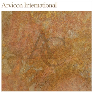 Kund Multi Slate Tiles & Slabs, Brown India Slate Tiles & Slabs