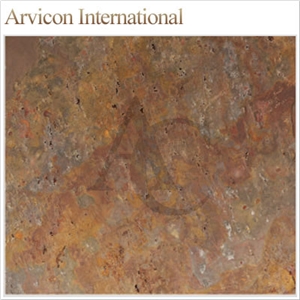 Kund Multi Slate Tiles & Slabs, Brown India Slate Tiles & Slabs