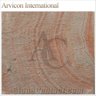 Multi Pink Slate Tiles & Slabs, Flooring Tiles, Covering Tiles