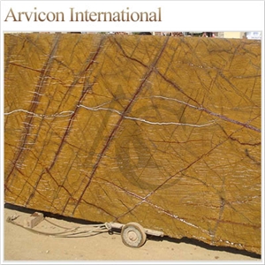 Rainforest Golden Marble Tiles & Slabs, Brown Marble Tiles & Slabs