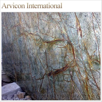 Rainforest Green Marble Tiles & Slabs