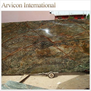 Rainforest Green Marble Tiles & Slabs