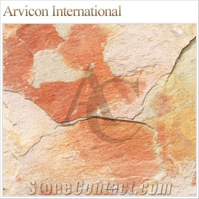 Raja Red Slate Tiles & Slabs, Flooring Tiles, Walling Tiles