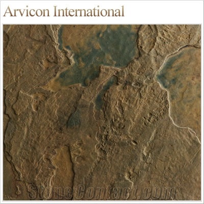 Vijaya Gold Slate Tiles & Slabs, Yellow Slate Stone Flooring, Wall Tiles