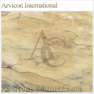 Vijaya Gold Slate Tiles & Slabs, Yellow Slate Stone Flooring, Wall Tiles