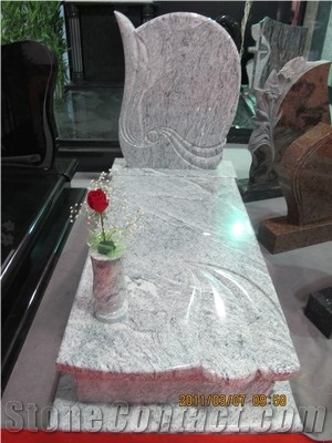 Cheap Price Hot Sale Tomstone Design Western Style Tombstone White Granite Stone Monuments