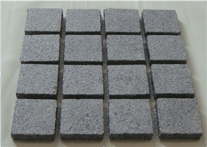 China G654 Granite Pavers ,Cube Stone For Floor Paving