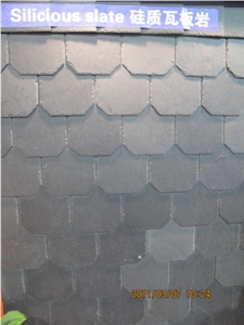 China Own Factory Good Quality Silicious Slate Roofing Tiles Roof Covering Roof Tiles Cheap Price, Siliclous Grey Slate Roof Covering