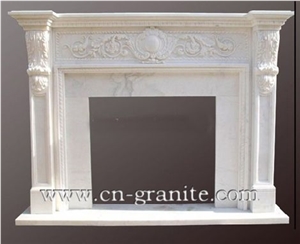 China White Marble Indoor Fireplace,Customize Marble Fireplace Also Can According to Your Design,Wholesaler-Xiamen Songjia China White Marble Indoor Fireplace,Customize Marble Fireplace Also Can According to Your Design,Wholesaler-Xiamen Songjia