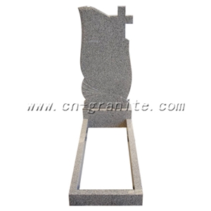 G603 Grey Granite Chinese Own Quarry Single Monuments Design Tombstone Design Western Style Monuments Headstones G603 Grey Granite Chinese Own Quarry Single Monuments Design Tombstone Design Western Style Monuments Headstones