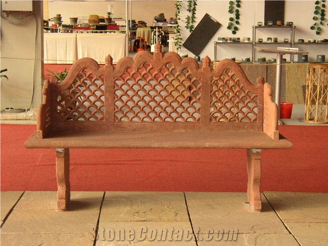 Agra Red Sandstone Sofa