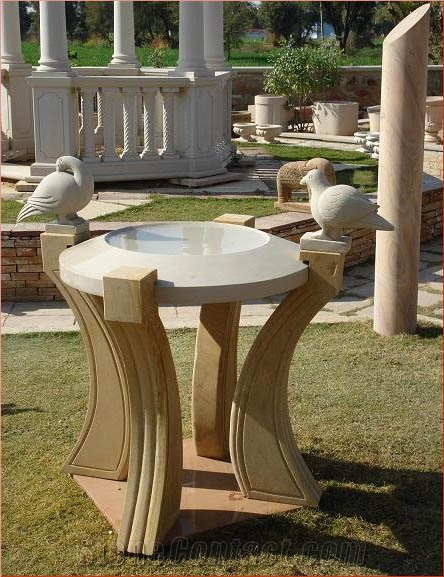 Stone Bird Bath