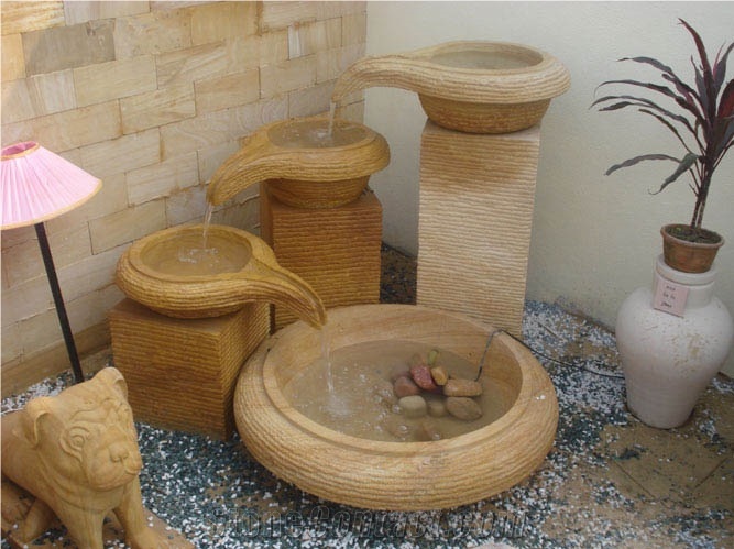 Stone Garden Fountain