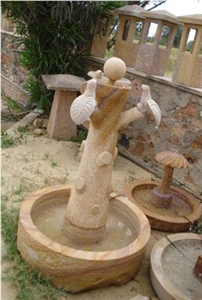 Stone Garden Fountain